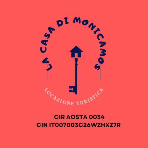 Apartamento La Casa Di Monicamos Aosta Exterior foto